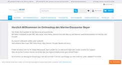 Desktop Screenshot of marine-discounter.de